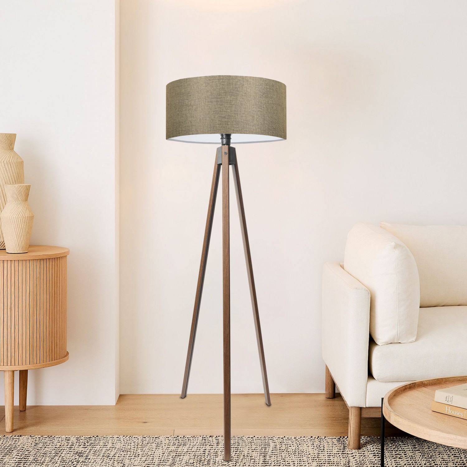 Podna lampa AYD-3687 Peščano bež