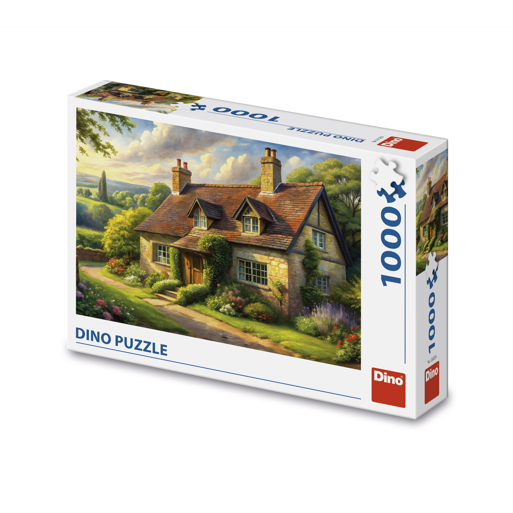 DINO ENGLESKI PEJZAŽ PUZZLE SET 1000 DELOVA