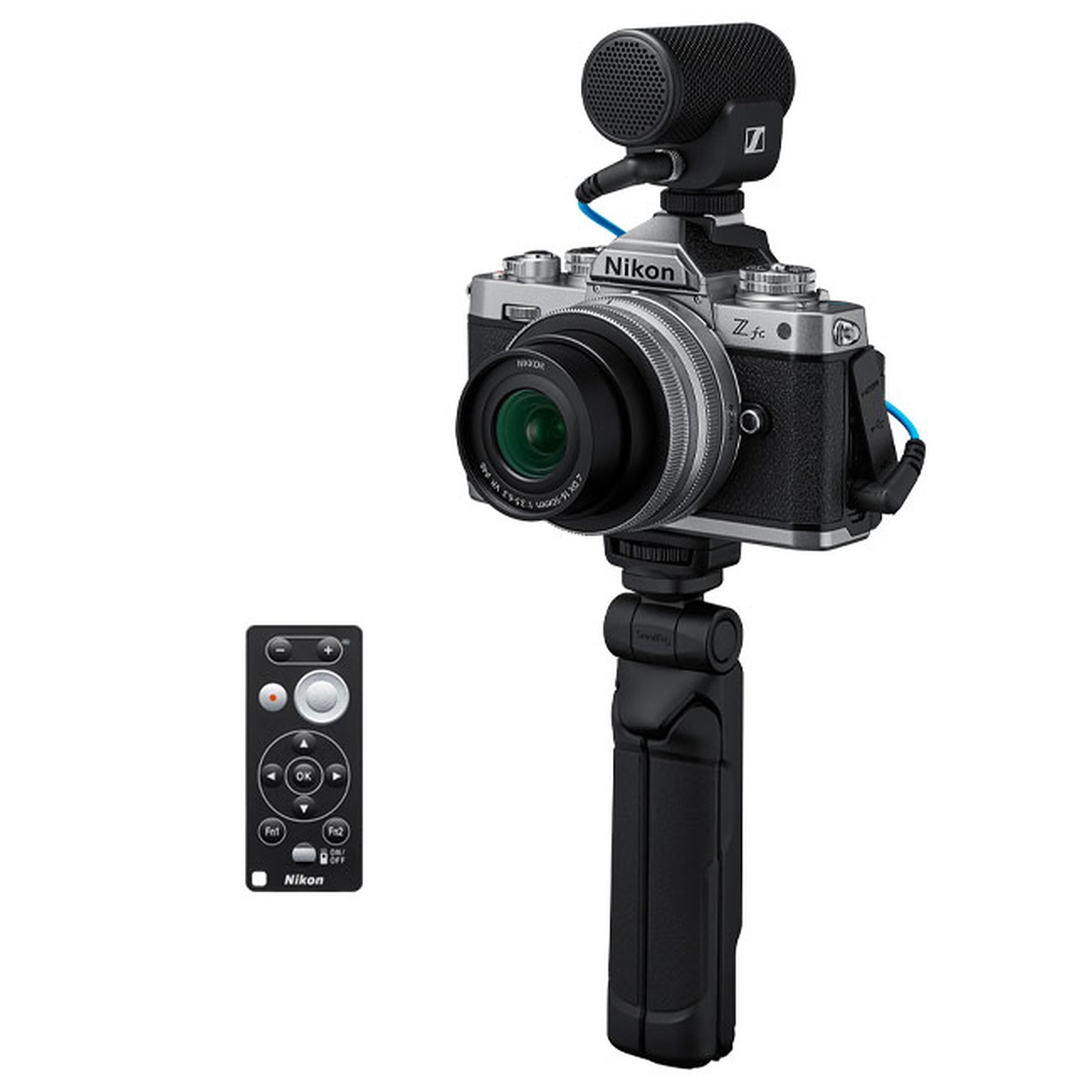 NIKON fotoaparat Zfc silver Vlogging kit
