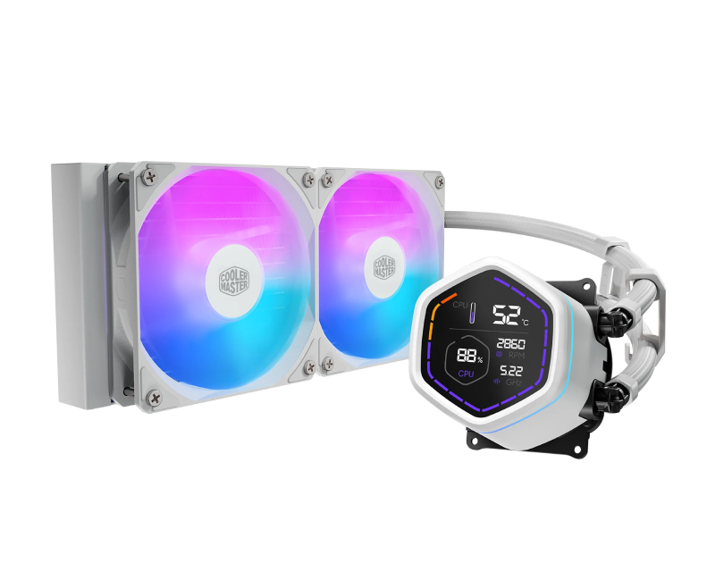 MasterLiquid Core Nex Digital 240 White vodeno hlađenje belo (MLX-D24M-A18PW-RD)