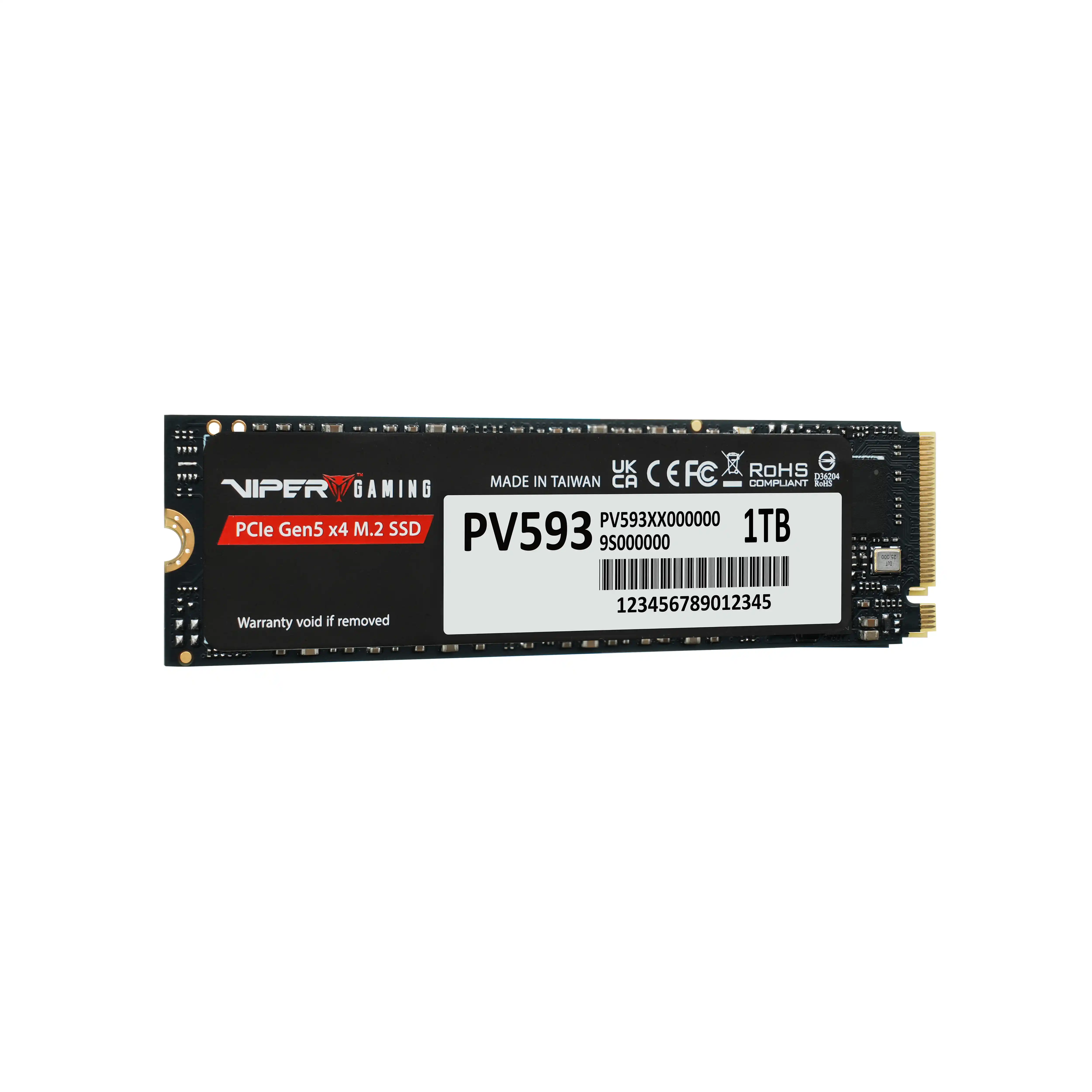 SSD M.2 NVMe 1TB Gen 5.0 Patriot PV593 14000MBs/13000MBs PV593P1TBM28H