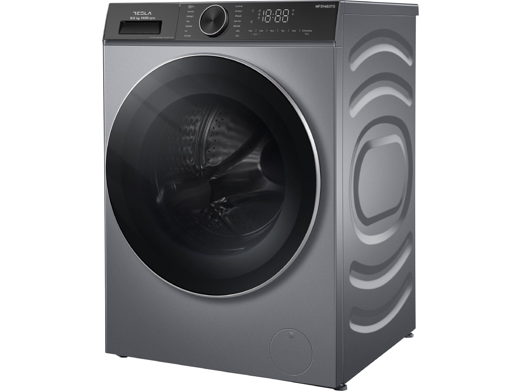 Veš mašina TESLA WF91480TS inverter/ 9kg/1400 obrtaja/A/85x59,5x57cm/siva
