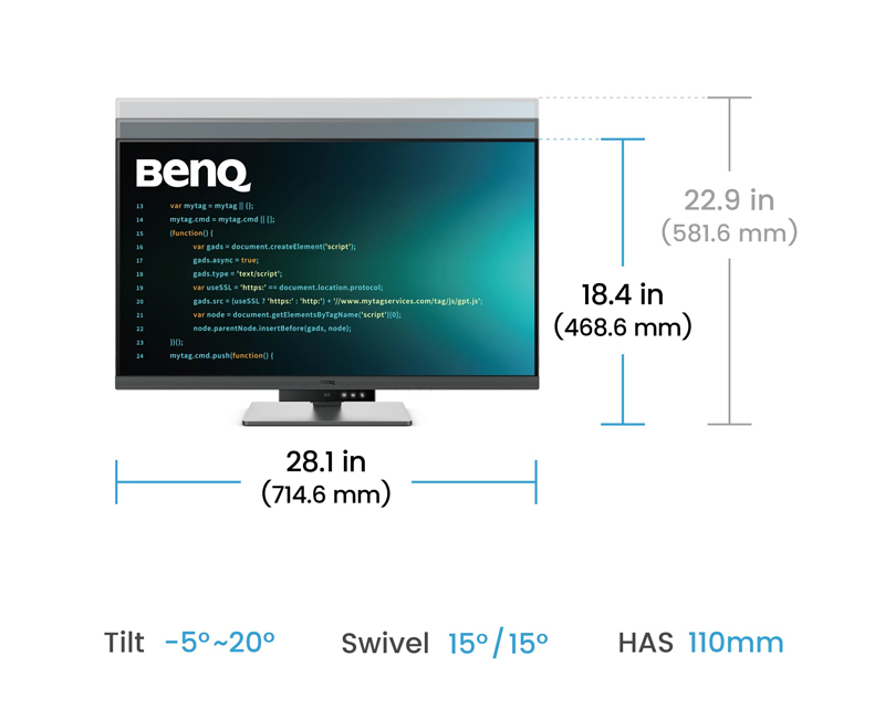31.5 inča RD320U IPS 3840 x 2160 LED monitor