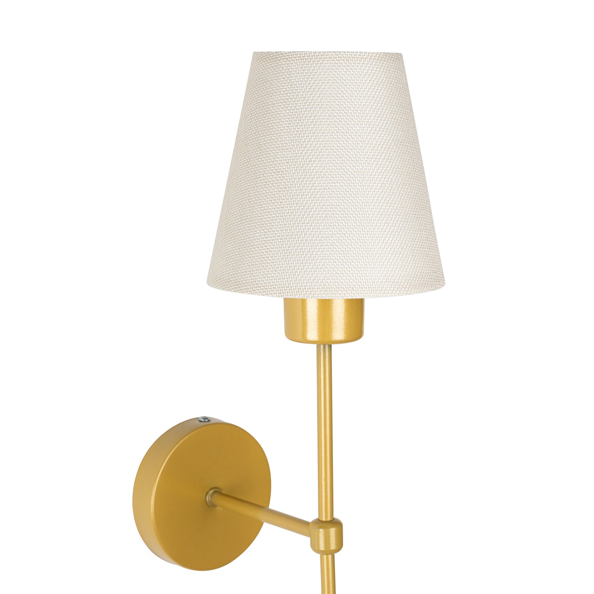 Zidna lampa 241968 Krem, Zlatna