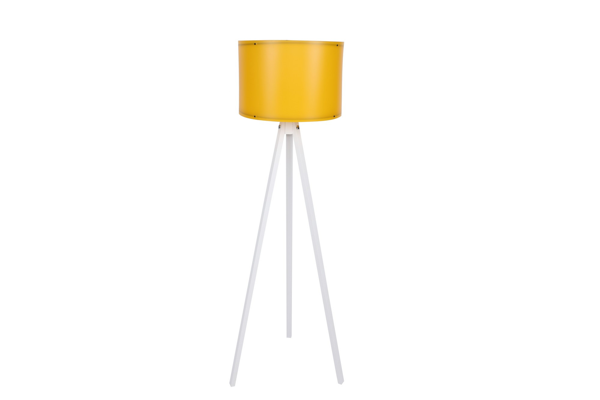 Podna lampa 107 Žuta, Bela