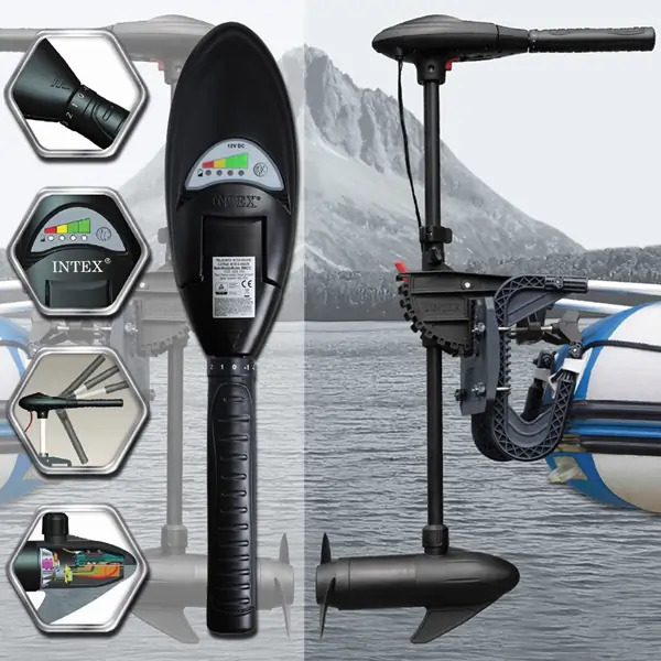INTEX Motor za čamce na akumulator 68631