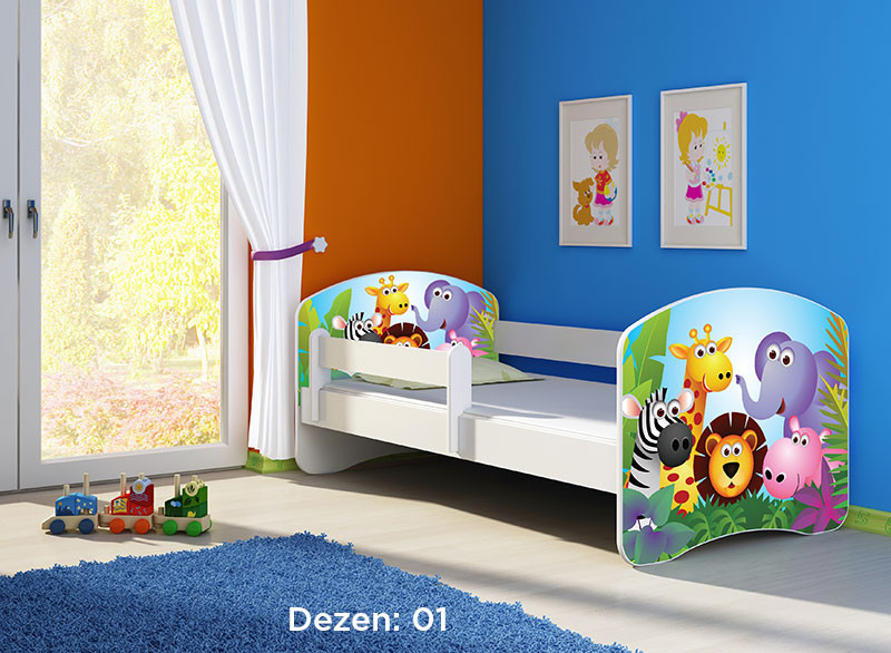 KREVET ZA DECU WHITE 160X80 ACMA 2