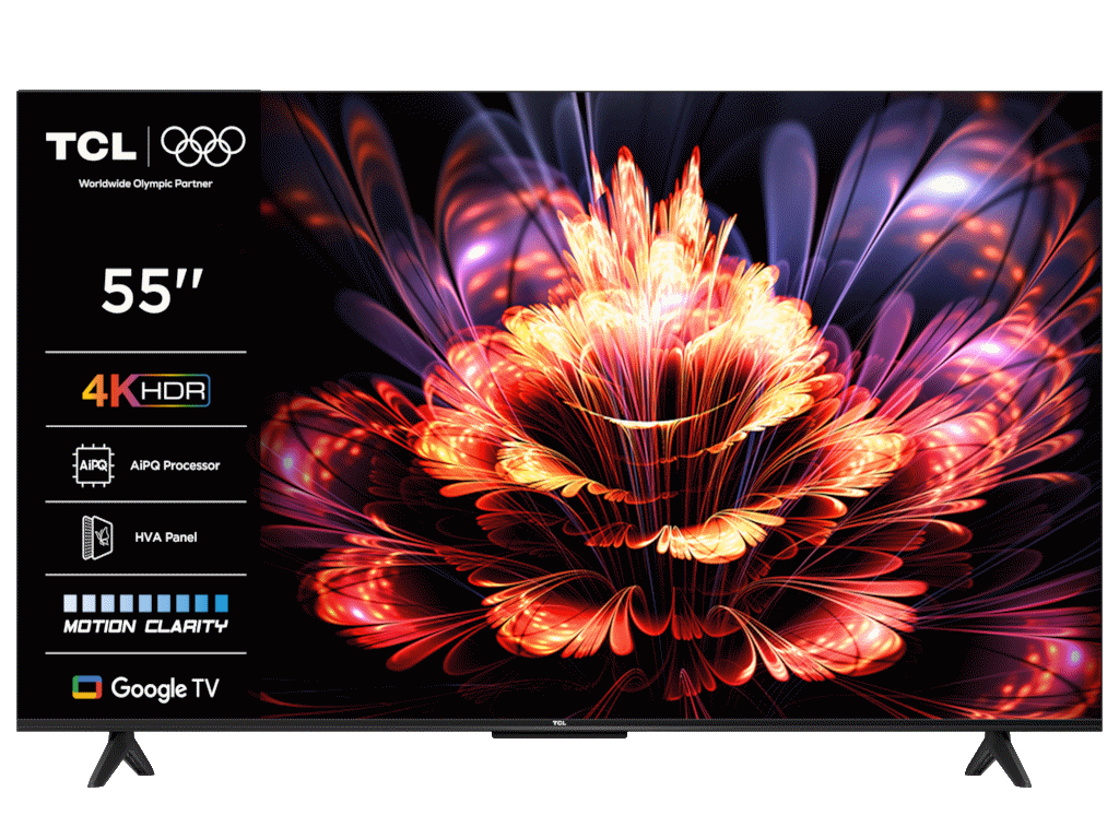 Televizor TCL 55V6C/LED/55"/4K/60Hz/Google TV/crna