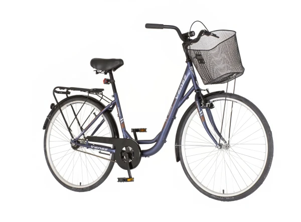 Bicikla city Vennsini diamante 26/V-BRAKE/6 brzina/sa korpom/plava