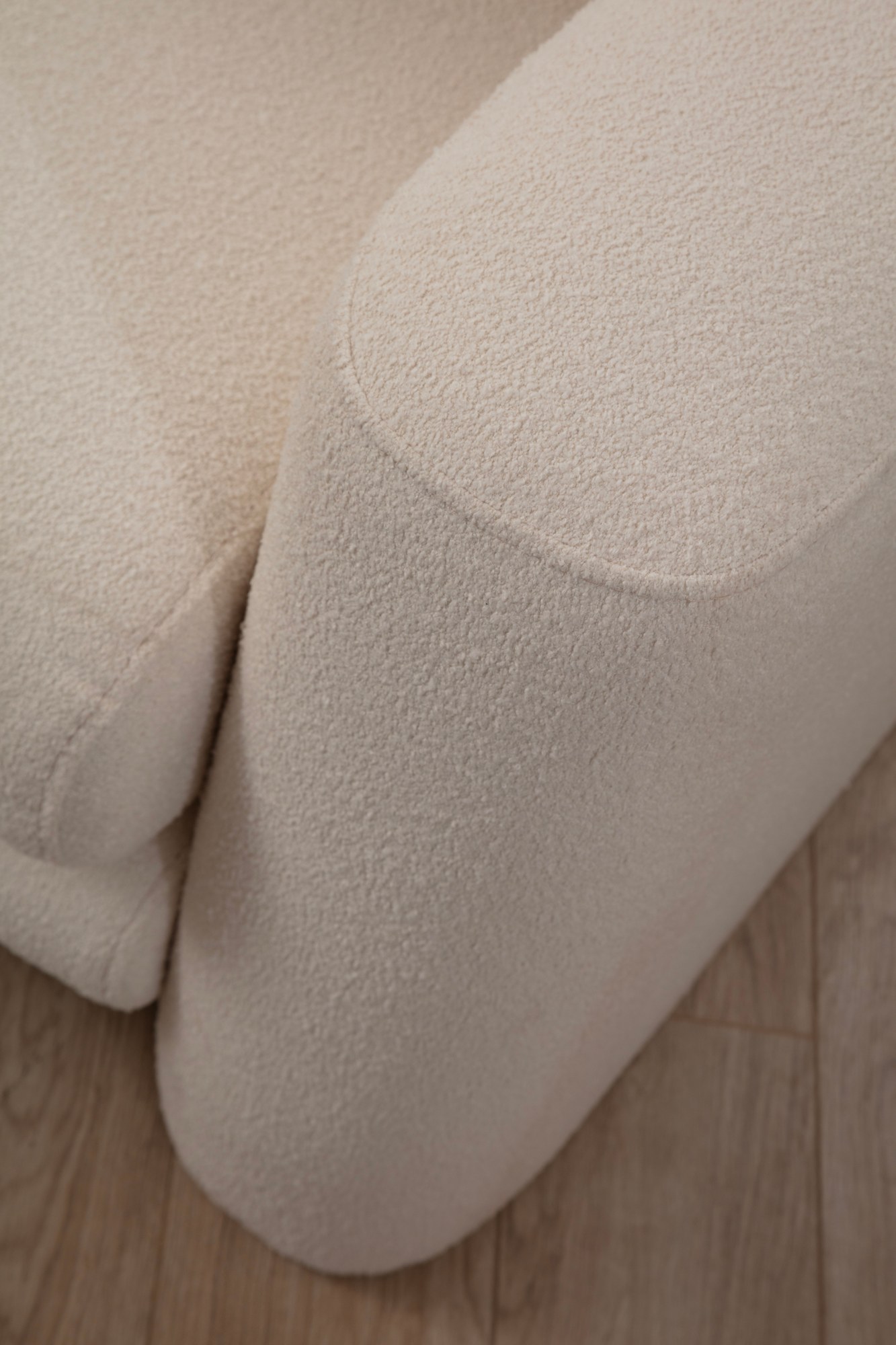 Ugaona garnitura Lily Corner Left Cream Krem