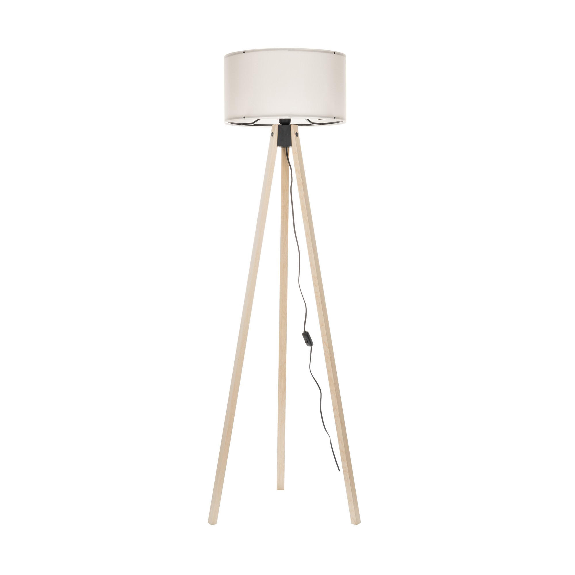 Podna lampa AYD-1524 Krem, Hrast
