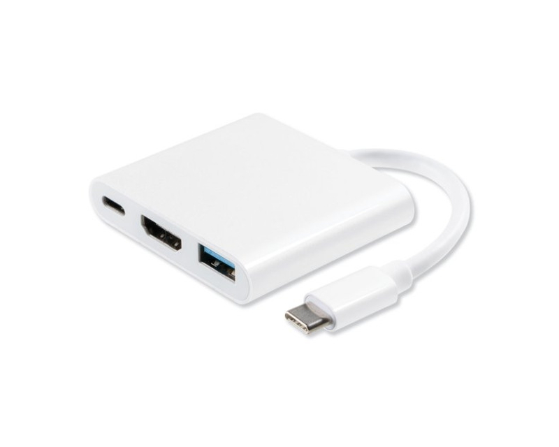 Adapter - konvertor USB 3.1 tip C - USB 3.0 + HDMI + tip C