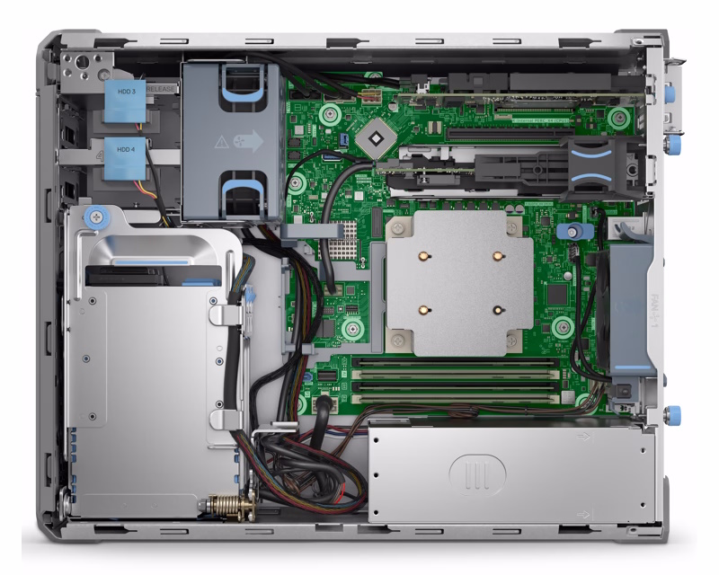 PowerEdge T160 Xeon 6 6315P 4C 1x16GB H355 2x480GB SSD RI 3X2TB SATA 500W 3YR ProSupport