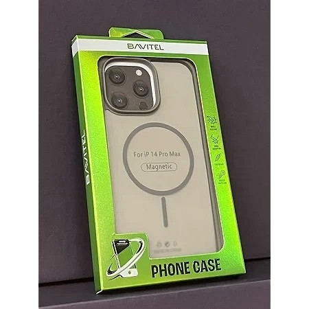 iPhone 14 Pro Max Bavitel MagSafe siva