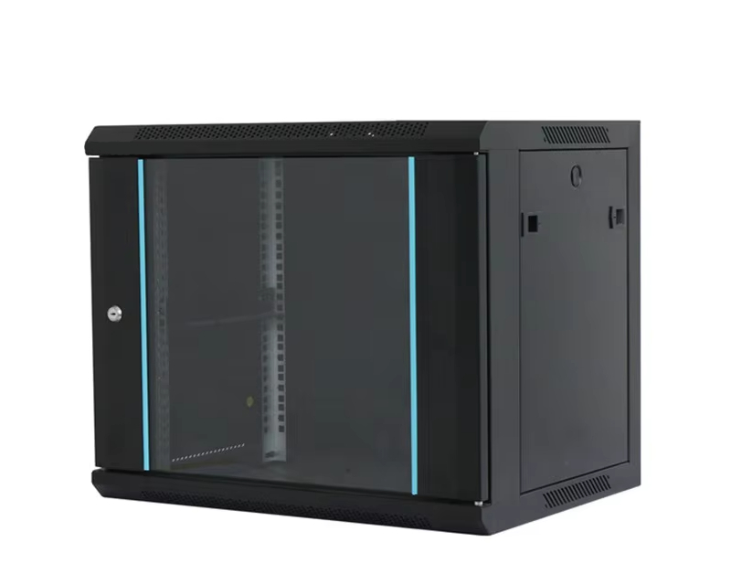 Rack orman nazidni, 18U, 600x600, staklena vrata