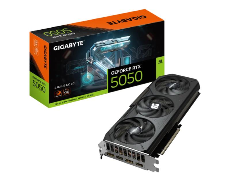 nVidia GeForce RTX 5050 GAMING OC 8GB 128bit GV-N5050GAMING OC-8GD rev 1.0 grafička karta