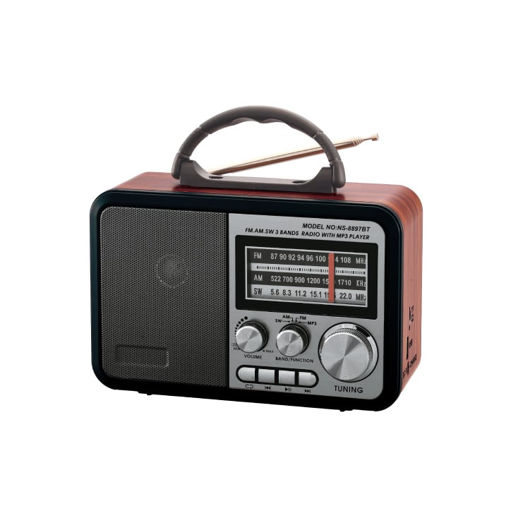 Prenosni retro Bluetooth radio 8897BT/B