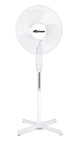 NEXSAS Podni Ventilator NX-45W, Bela, 45W