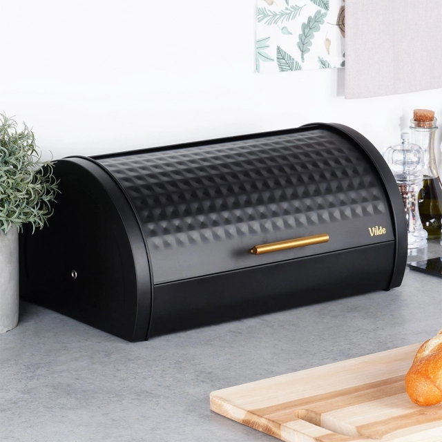 Vilde 259614 - Metalna kutija za hleb 38x28.5x18 cm