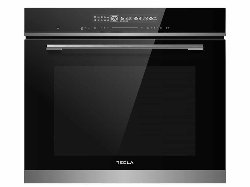 Ugradna rerna TESLA BO920MBP ventilatorska/72L/piroliticko samocišcenje/digitalna/crna