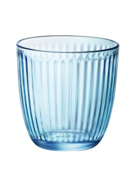 Čaša za vodu BORMIOLI Line lively blue 29cl 6/1 580502