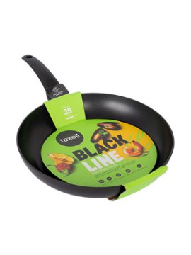 Tiganj duboki 28cm Black Line Texell TPBL-D28
