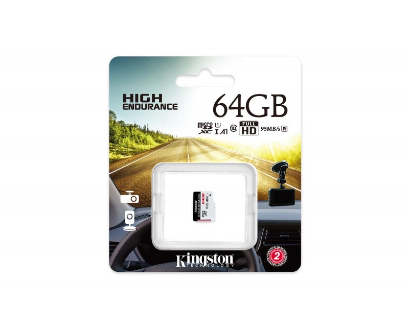 Memorije kartice KINGSTON SDCE/64GB/microSDXC/64GB/Class10 U1/95MB/s-45MB/s