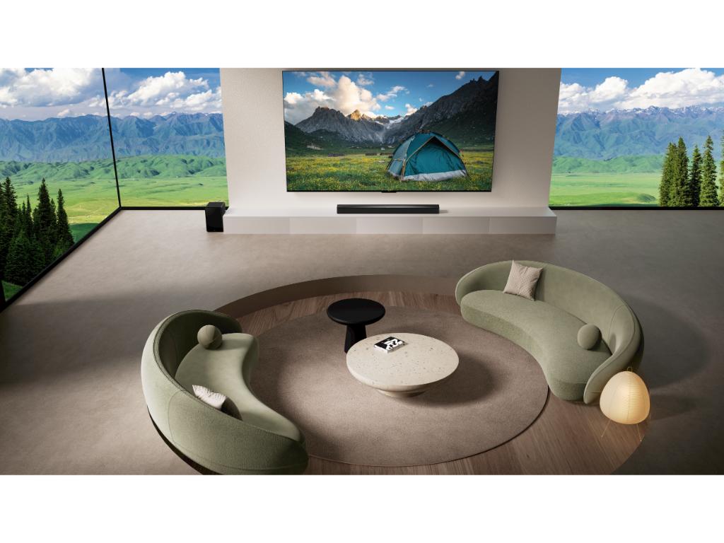 Soundbar TCL Q65H/Wireless SW/DTS:X/Dolby Atmos/580W/96dB/AI sonic/crna