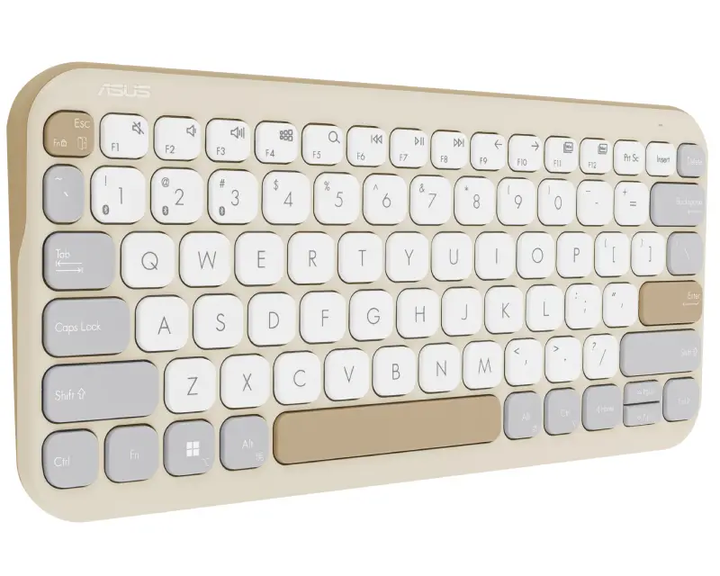 KW100 Marshmallow Wireless tastatura BG