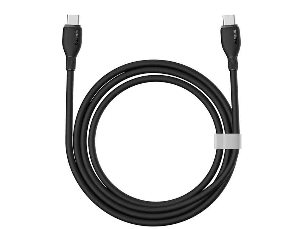 Kabl za brzo punjenje BASEUS Pudding/Type-C to Type-C/100w/1.2m/crna