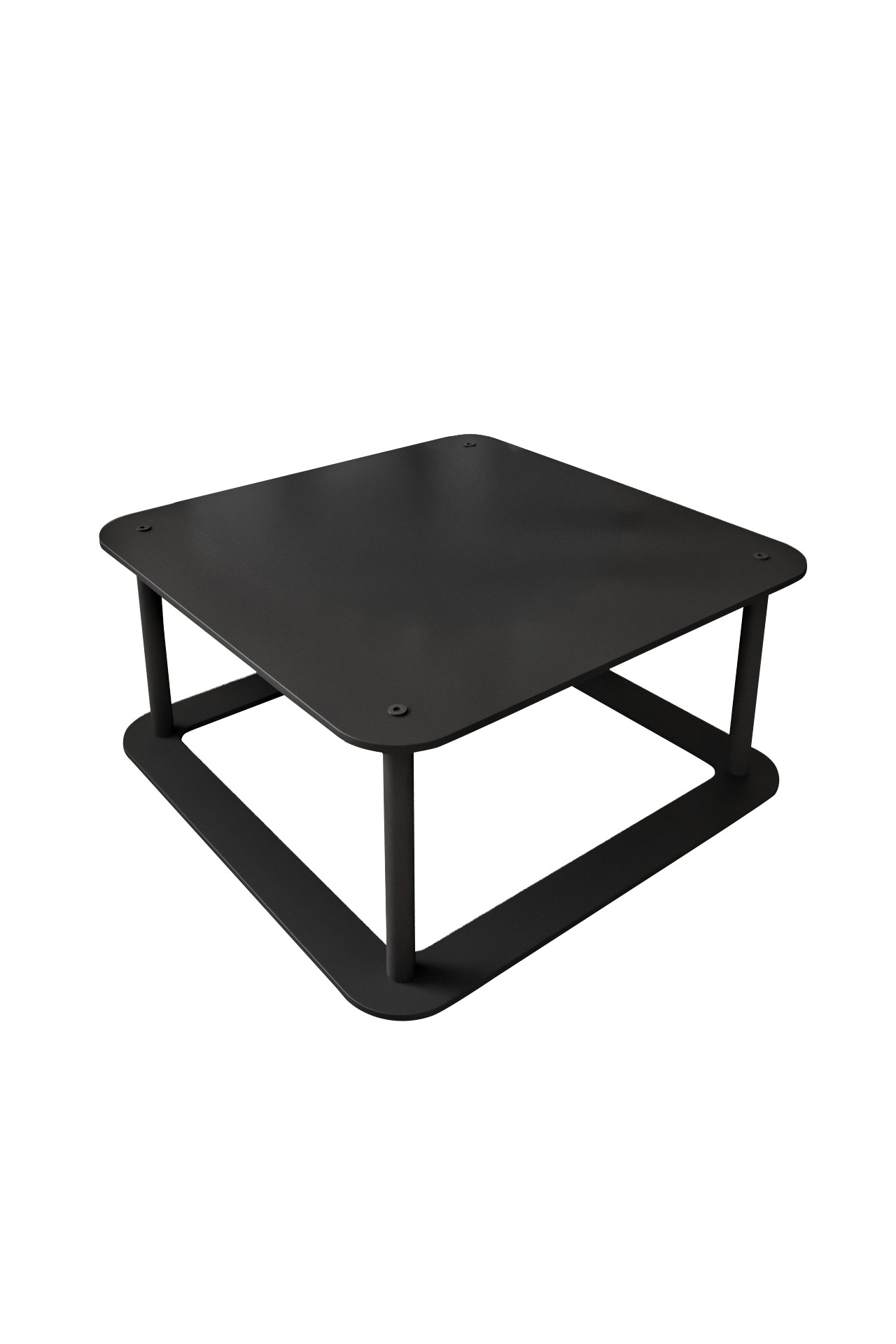 Klub sto Hole Square - Crna
