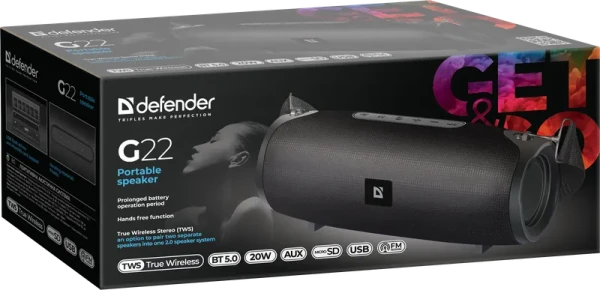 Bluetooth zvučnik TWS Defender G22