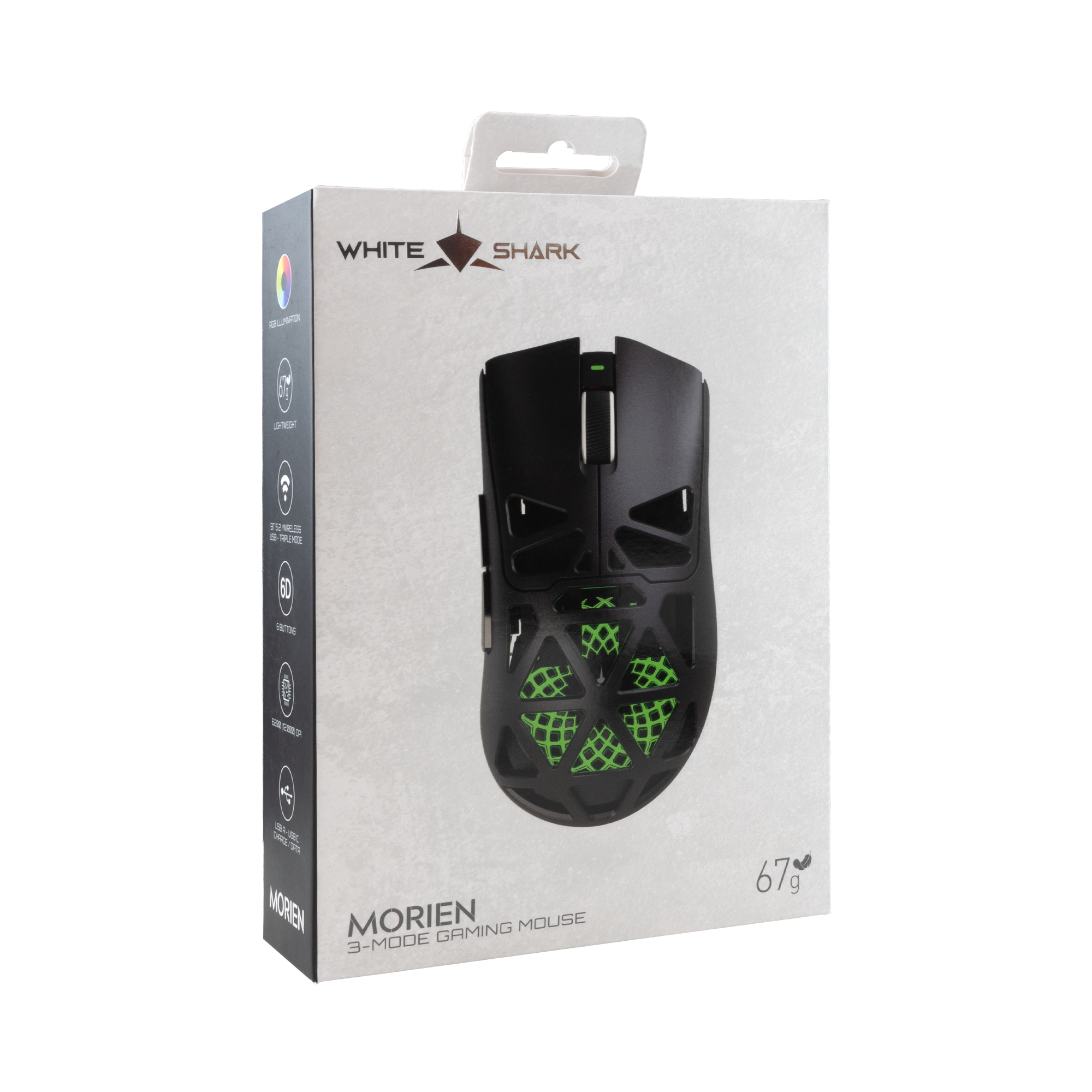 WS WGM 5025 MORIEN, Wireless Mouse Black