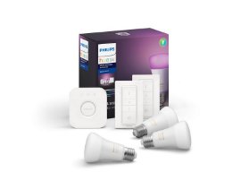 PH035 LED HUE SIJALICA RGB SET 3/1 9W A60 E27 2 x DALJINSKI