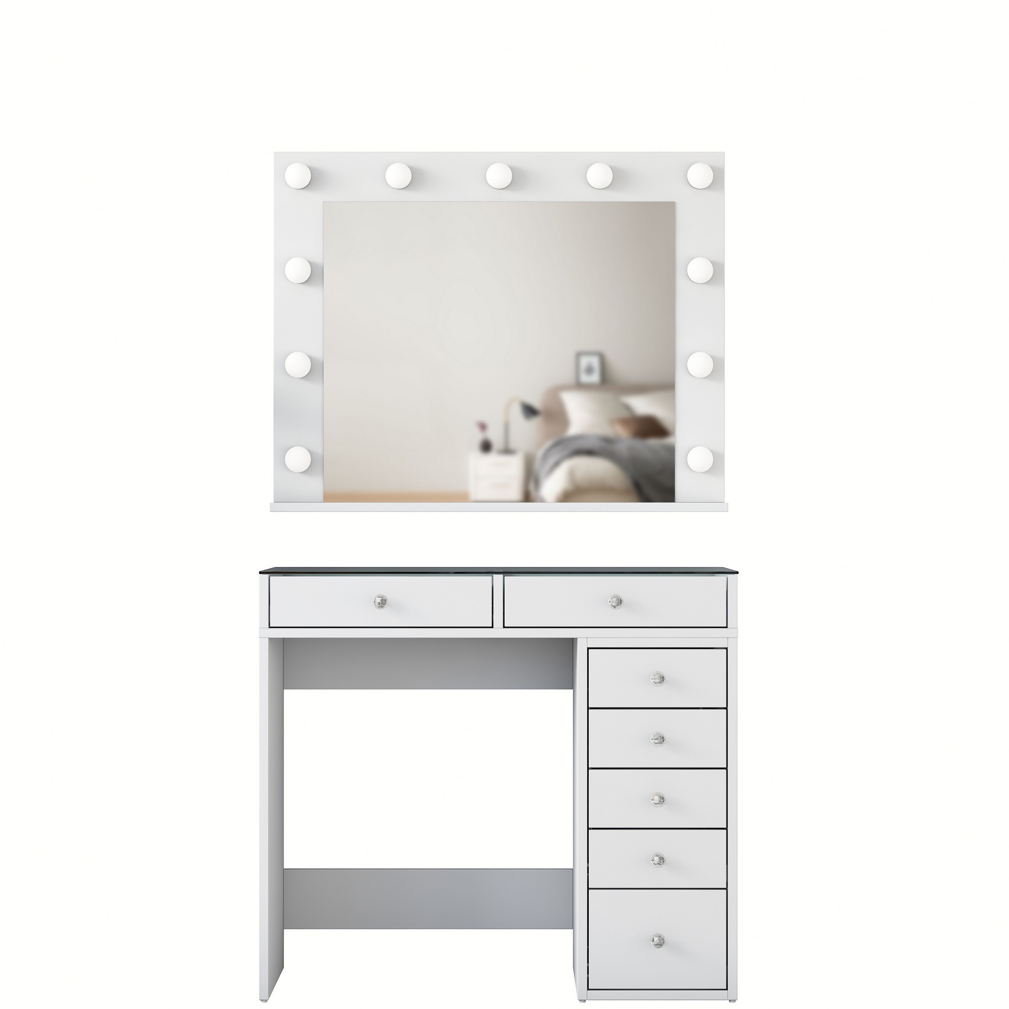 Toaletni sto BJ117 - 2788 Bela