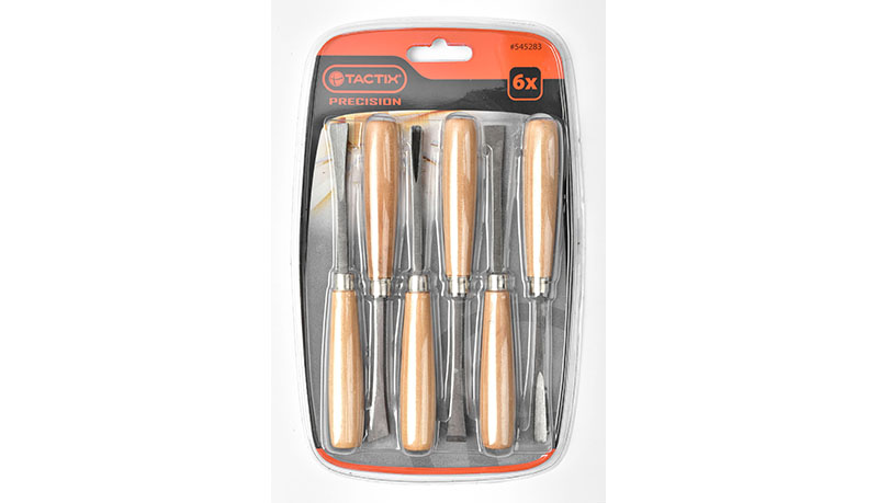 TACTIX Set 6 del. dleta za rezbarenje