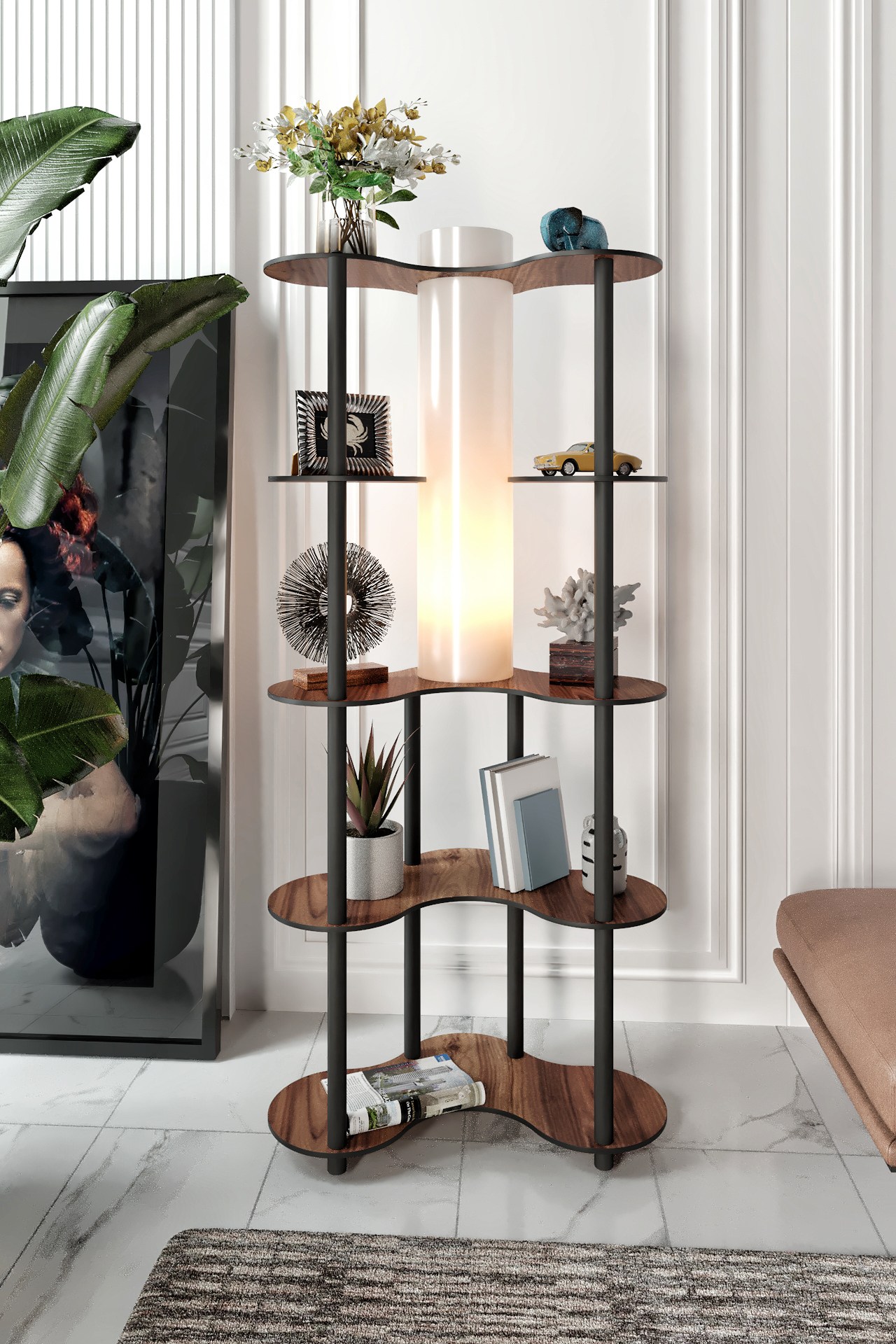 Podna lampa KS-11113 Orah