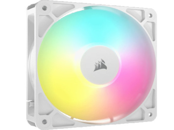 Ventilator Corsair RS120 ARGB 120mm PWM Fan - White, CO-9050184-WW