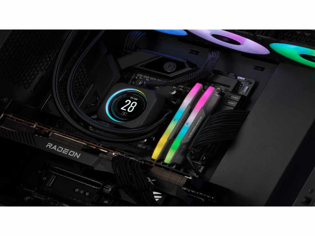 Memorija CORSAIR VENGEANCE 64GB (2x32GB)/DIMM/DDR5/6000MHz/CL30/1.4V/EXPO & Intel XMP