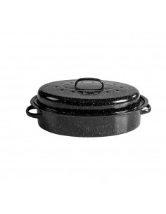 Pekač sa poklopcem R54523A 42x32cm Crni