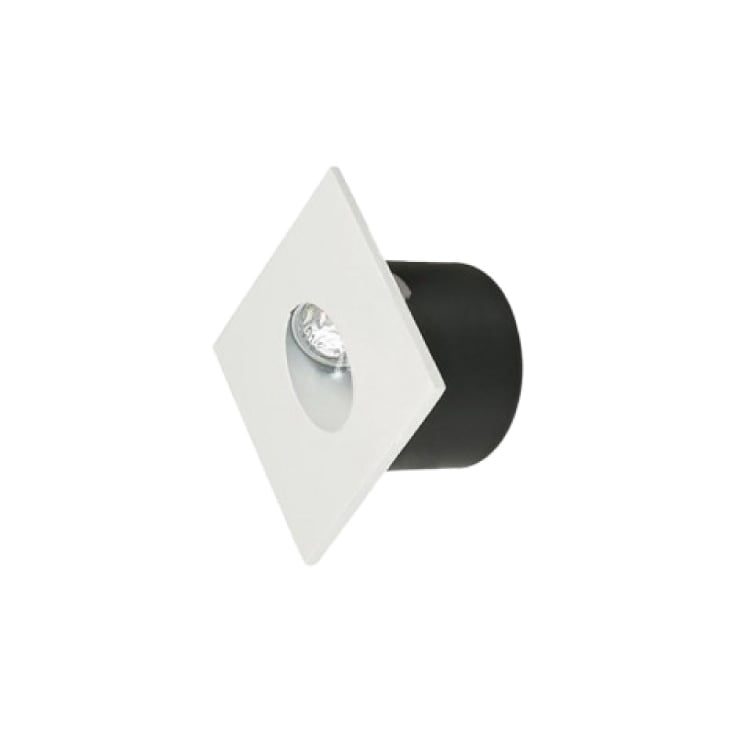 Ugradna zidna LED lampa 3.5W 4000K IP54 pravoug.