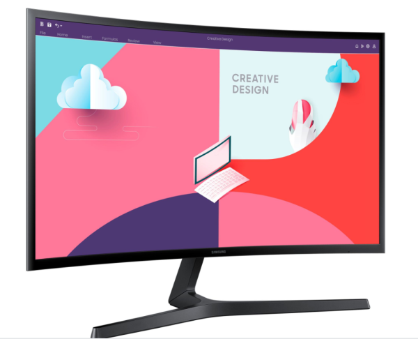 Monitor 23.8" Samsung S24C366EAU VA 1920x1080/75Hz/4ms/HDMI/VGA