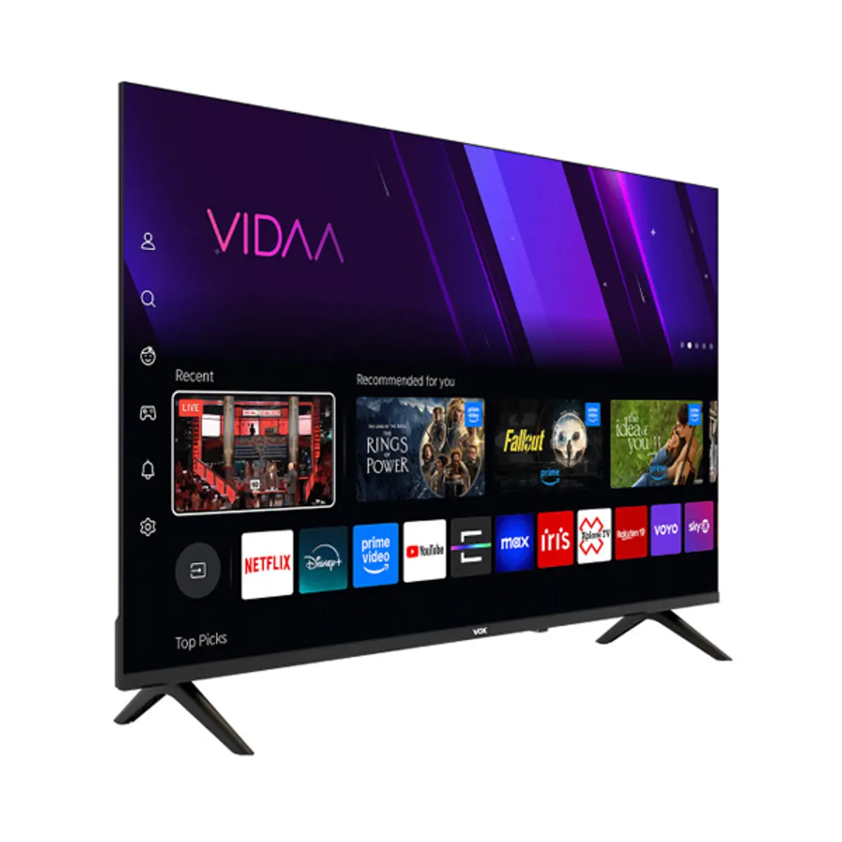 Televizor Vox 43VYF683 Smart, DLED, Full HD, 43''(109 cm), DVB-T2/C/S2
