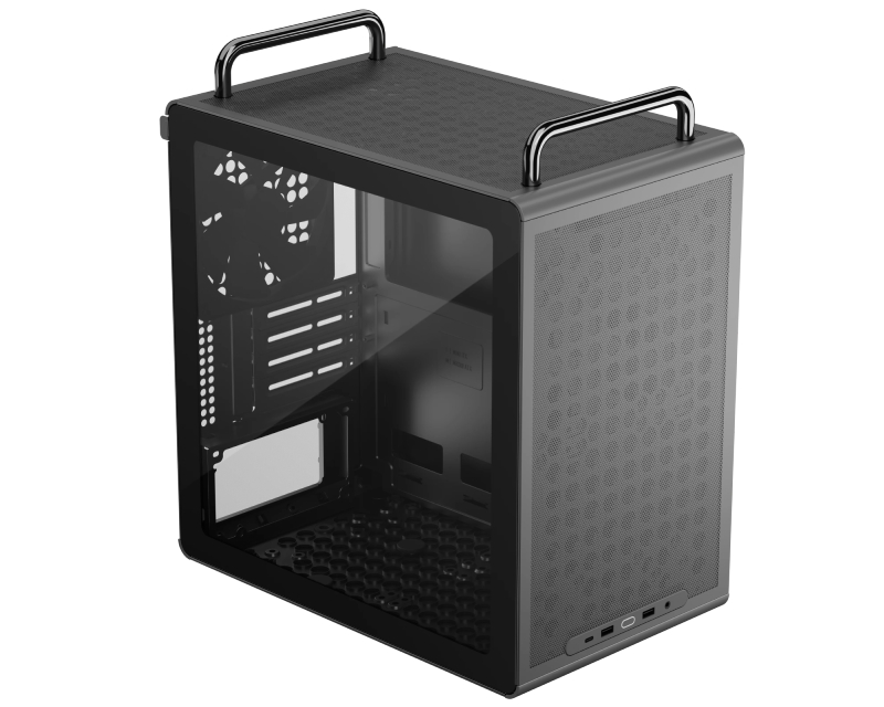 Qube 340 Black - kućište crno (Q340-KGNN-S00)