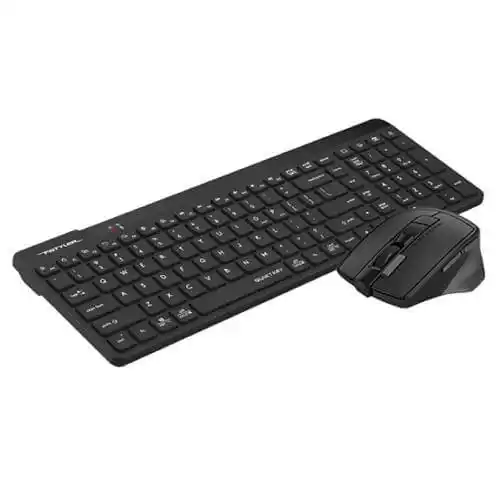 Bežična tastaura + miš A4 Tech FG2400 Air2 Fstyler YU Crna