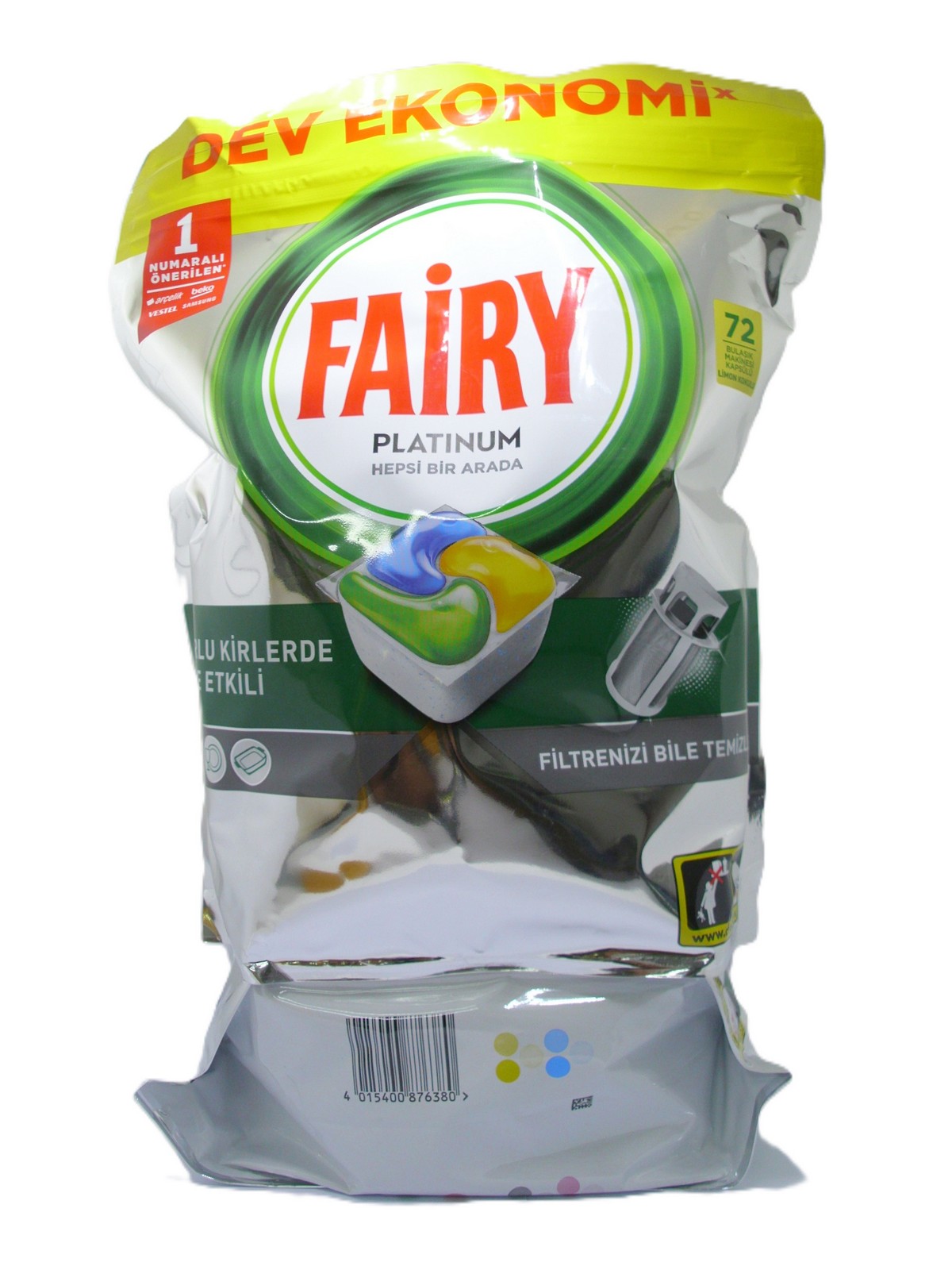 FAIRY PLATINUM 72/1 tab. za sudove
