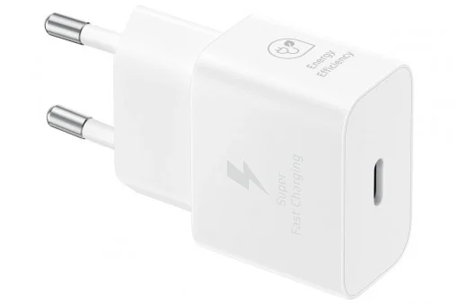 Kućni punjač Samsung EP-T2510-XWE 25W sa kablom beli