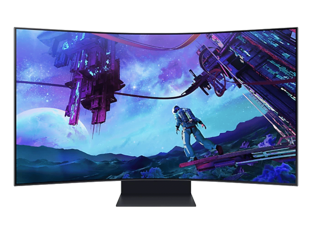 Monitor SAMSUNG Odyssey Ark LS55CG970NUXDU 55"/VA,zakrivljen/3840x2160/165Hz/1ms GtG/HDMIx4,USB,LAN