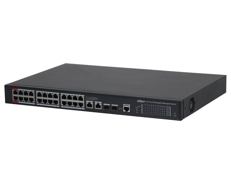 S4228-24GT-360 28-Port Cloud Managed Desktop Gigabit Switch with 24-Port PoE 