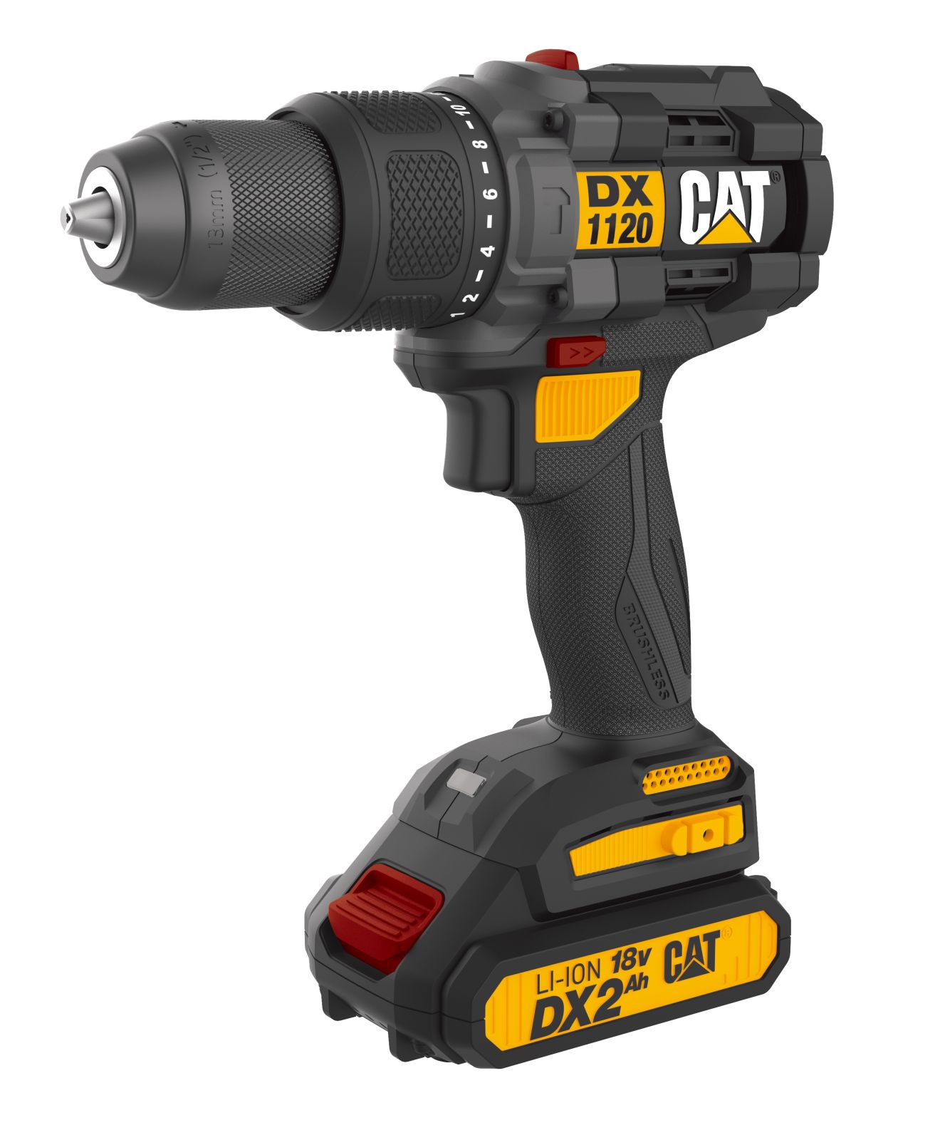 CAT aku-vibraciona bušilica zavrtač DX1120 18V